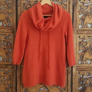 Cynthia Rowley Orange Cashmere Sweater
